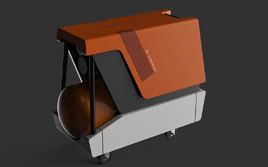 Sliding Vane Air Compressor