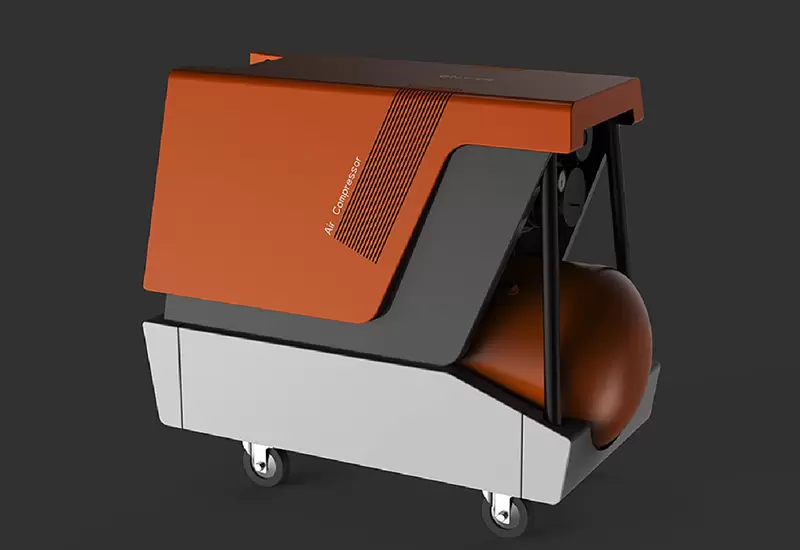 Sliding Vane Air Compressor